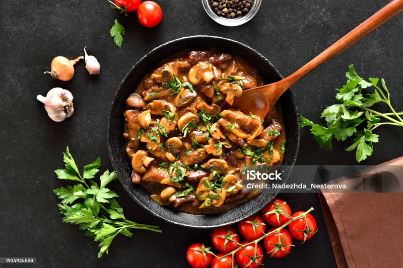 Beef Stroganoff